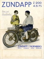 Preview: Zündapp Z 200 und Z 200 Luxus Prospekt 1929 Preview: Zündapp Z 200 und Z 200 Luxus Prospekt 1929