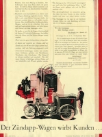 Zündapp Lieferwagen Prospekt 10.1928