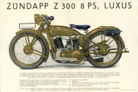 Preview: Zündapp Z 300 und Z 300 Luxus Prospekt 1929 Preview: Zündapp Z 300 und Z 300 Luxus Prospekt 1929