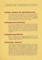Preview: Zündapp Rundschreiben No. 213 15.4.1930 Preview: Zündapp Rundschreiben No. 213 15.4.1930