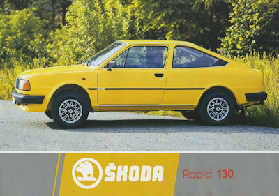 Motor-lit.de - Skoda 130 brochure ca. 1987