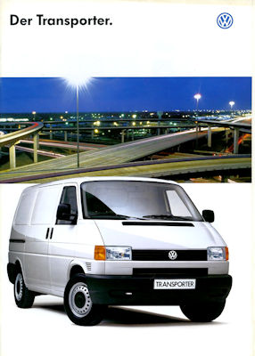 Motor-lit.de - VW T 4 Transporter Prospekt 9.1996