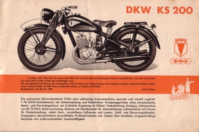 DKW Programm 2.1937