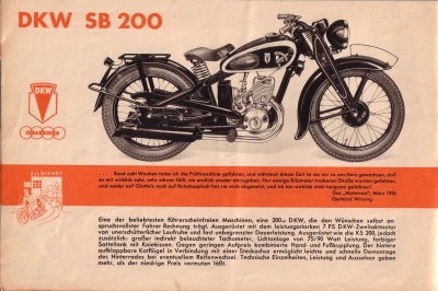 DKW Programm 2.1937