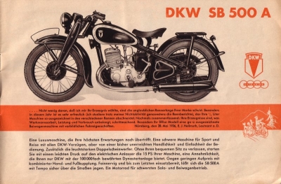 DKW Programm 2.1937