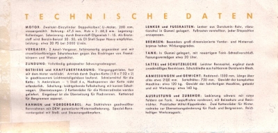 DKW SS 250/38 Prospekt 2.1938
