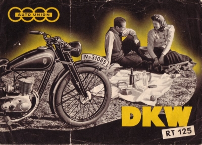 DKW RT 125 Prospekt 1940