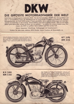 DKW Programm 2.1939