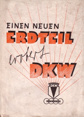 DKW Programm 1938