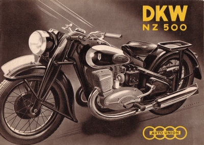DKW NZ 500 Prospekt 7.1939