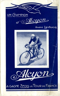 Alcyon bicycle and motorcycle program 1931