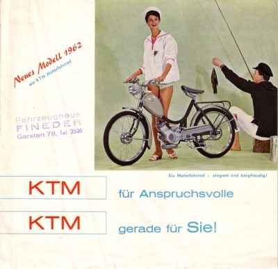 KTM Mofa Prospekt 1962