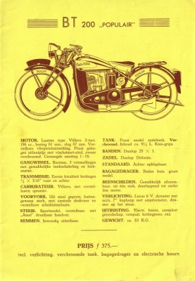 Bayliss Thomas program 1933