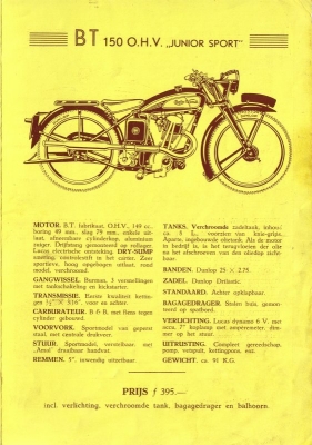 Bayliss Thomas program 1933