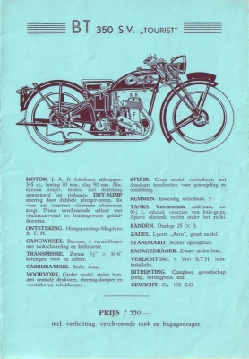 Bayliss Thomas program 1933