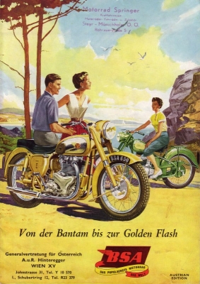 BSA Programm 1955