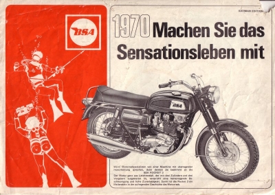 BSA Programm 1970