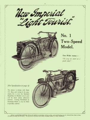 New Imperial Light Tourist Prospekt 1920