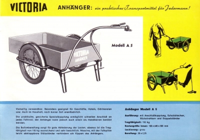 Victoria Fahrrad Programm 1962