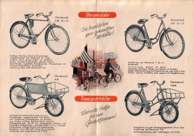 Victoria Fahrrad Programm 5.1953