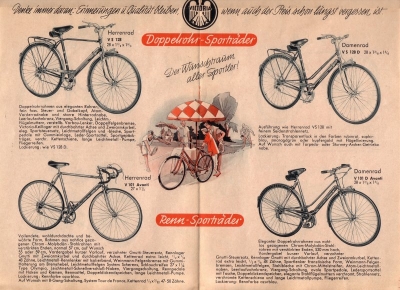 Victoria Fahrrad Programm 5.1953