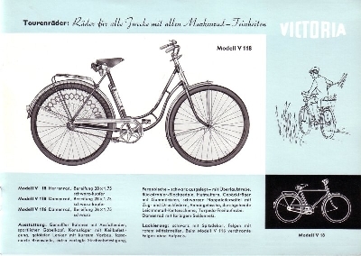 Victoria Fahrrad Programm II.1959