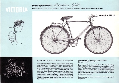 Victoria Fahrrad Programm II.1959