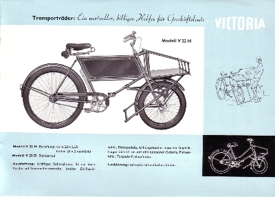 Victoria Fahrrad Programm II.1959