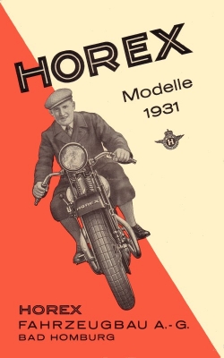 Horex program 1931