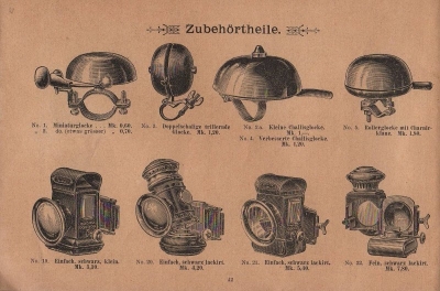 Brennabor Fahrrad Programm 1896 Teil 3