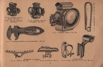Brennabor Fahrrad Programm 1896 Teil 3