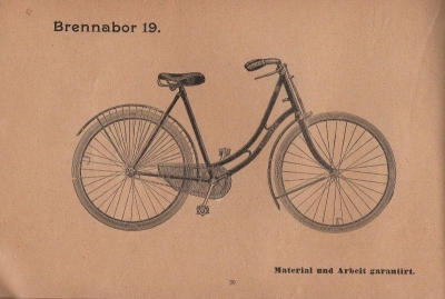 Brennabor bicycle program 1896 part 2