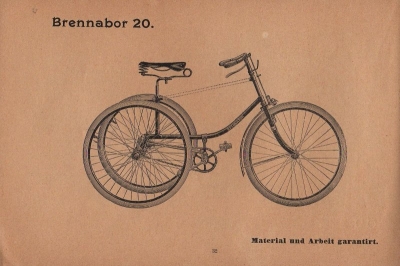 Brennabor Fahrrad Programm 1896 Teil 2