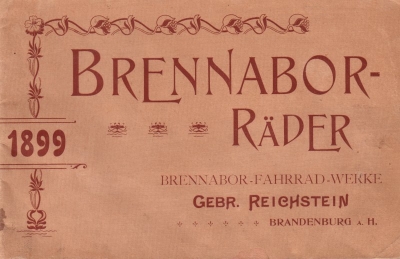 Brennabor Fahrrad Programm 1899 Teil 1