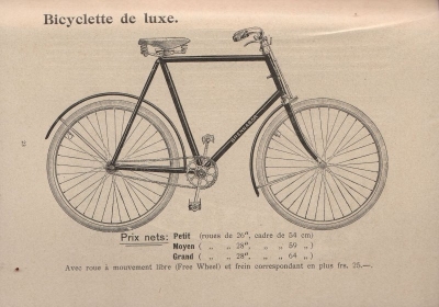 Brennabor bicycle program 1900 part 2