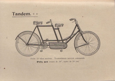 Brennabor bicycle program 1900 part 2