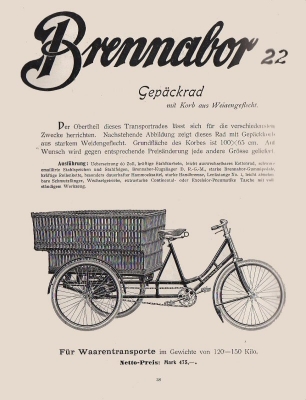 Brennabor bicycle program 1901 part 4