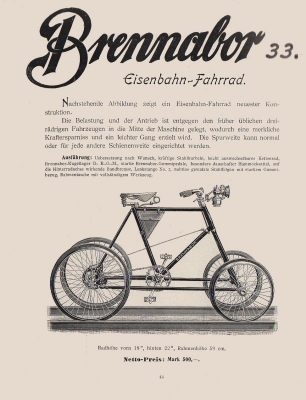 Brennabor bicycle program 1901 part 4