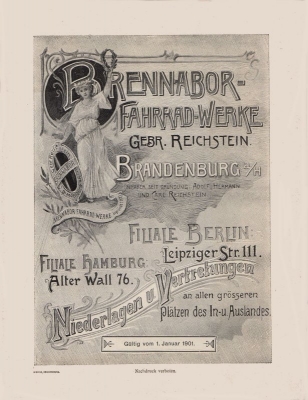 Brennabor Fahrrad Programm 1901 Teil 1