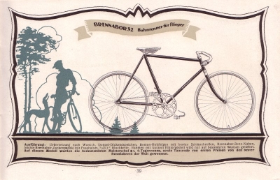 Brennabor  bicycle program 1920 part 3