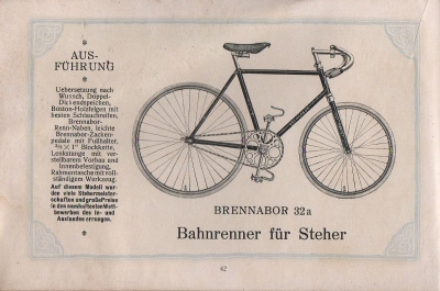 Brennabor Fahrrad Programm 1921 Teil 3