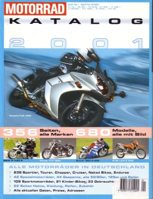 Motorrad Katalog 2001