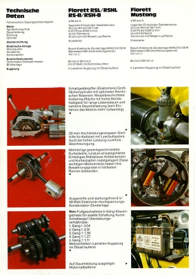 Kreidler Programm Mokicks Kleinkrafträder 1976