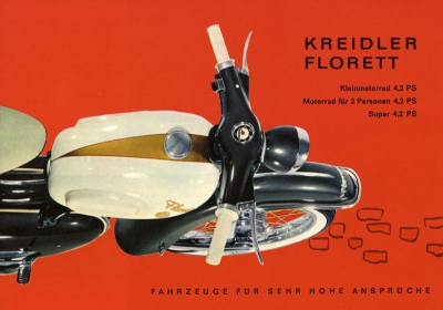 Kreidler Florett Prospekt 2.1962