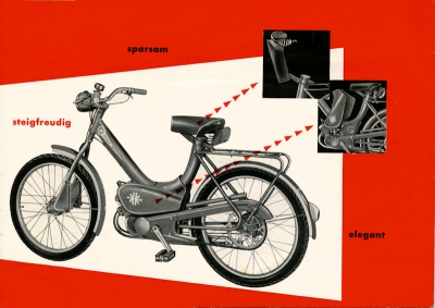 Kreidler Junior J 50 Prospekt 5.1954