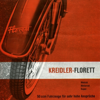Kreidler Florett Prospekt 10.1963