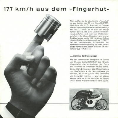 Kreidler Florett Prospekt 10.1963