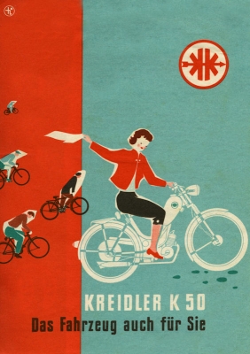 Kreidler K 50 Prospekt 7.1953