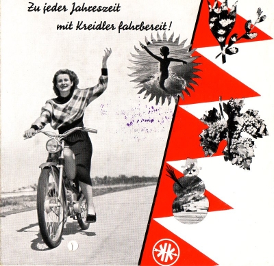 Kreidler K 50 brochure ca. 1952