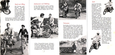 Kreidler K 50 brochure ca. 1952